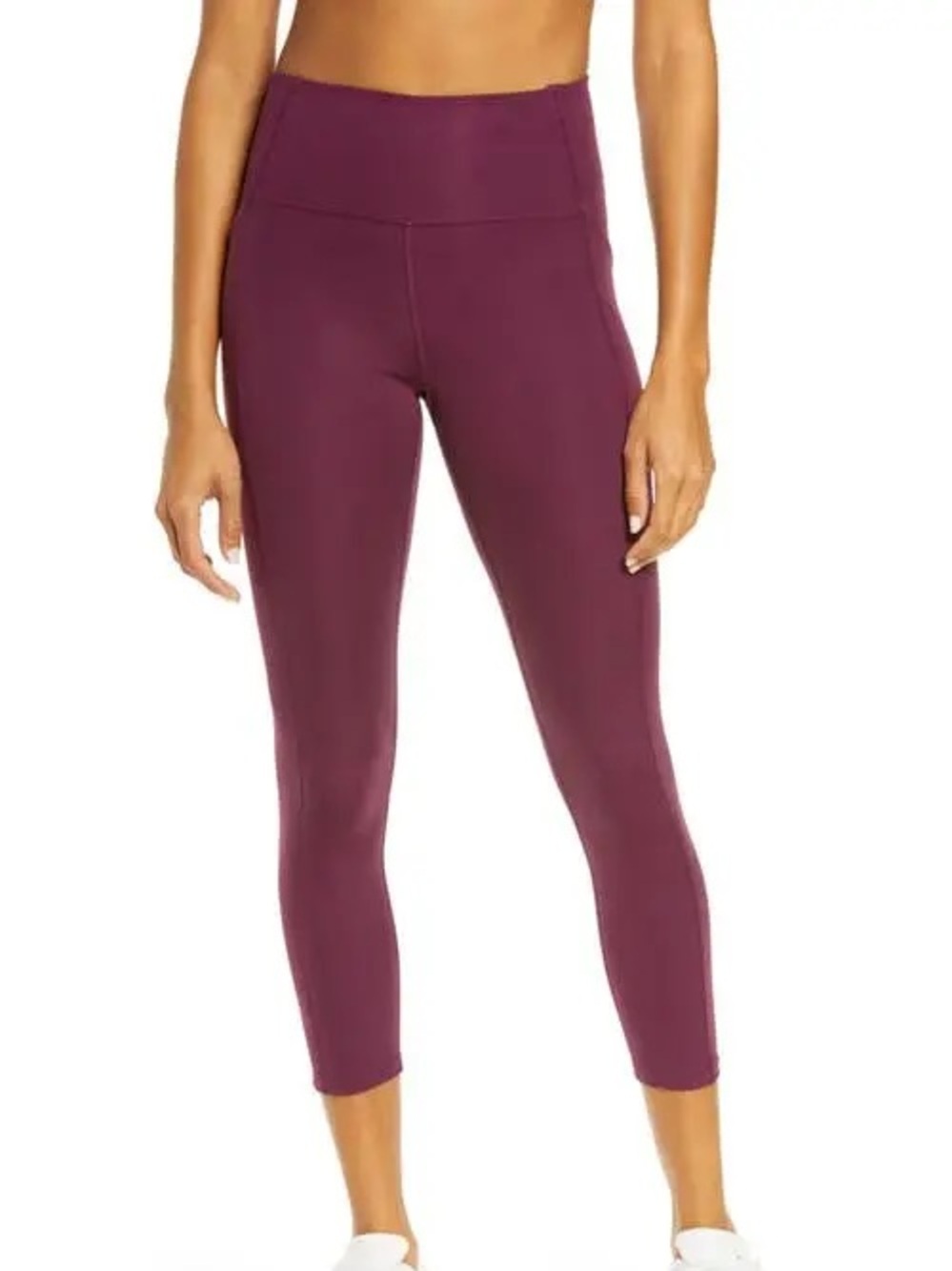 Compressive High-Rise Legging from Girlfriend Collective in Plum Size: Small